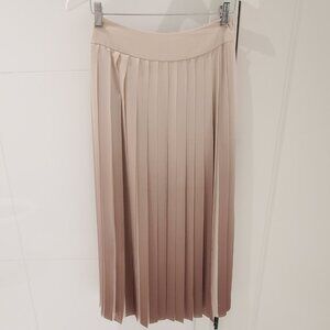 Peserico pleated midi skirt